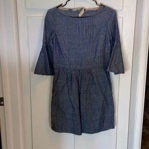 Babydoll Burberry denim style dress.
